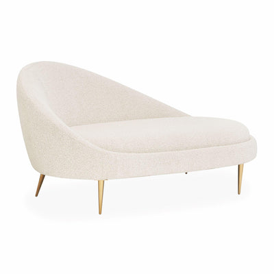 Jonathan Adler Bouclé-Sofa Chaiselongue Ether | Olympus Oatmeal