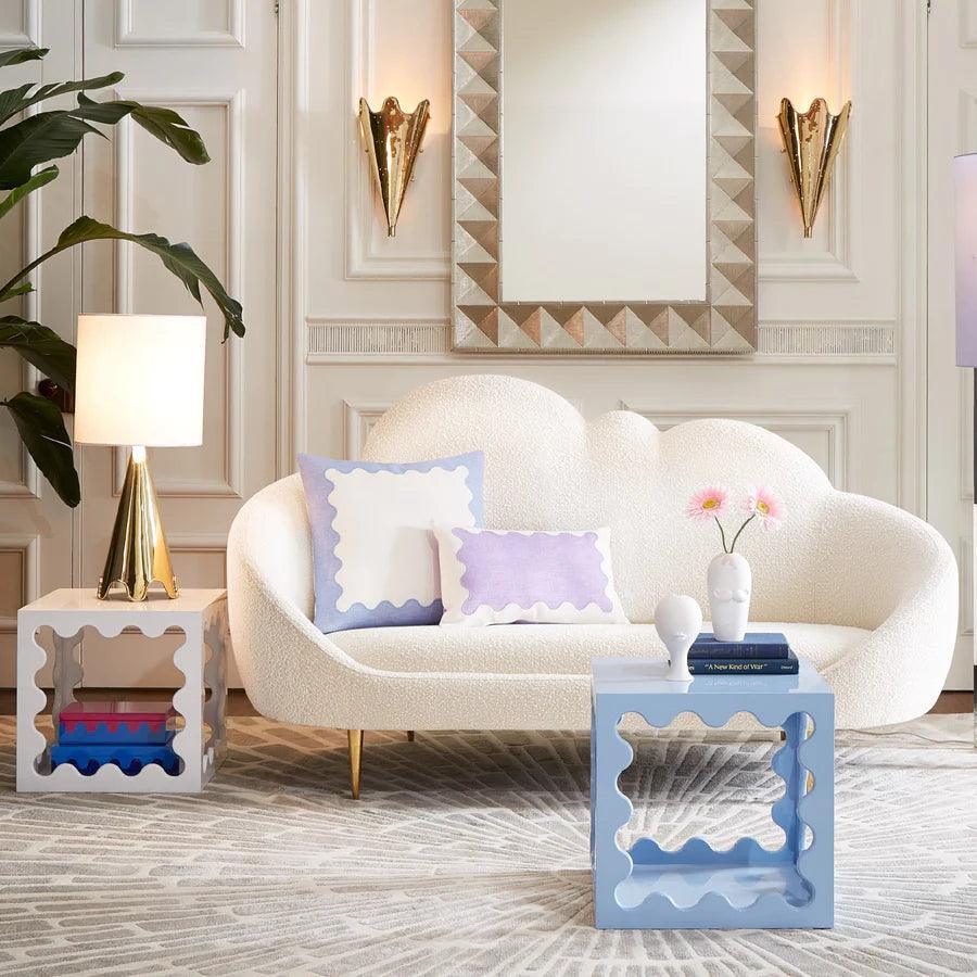 Jonathan Adler Bouclé-Sofa Ether Cloud | Olympus Oatmeal