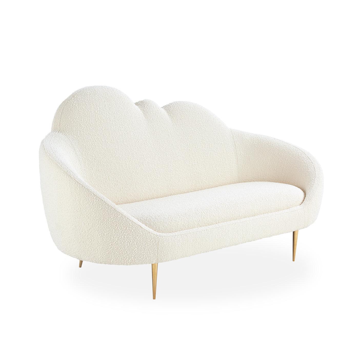 Jonathan Adler Bouclé-Sofa Ether Cloud | Olympus Oatmeal