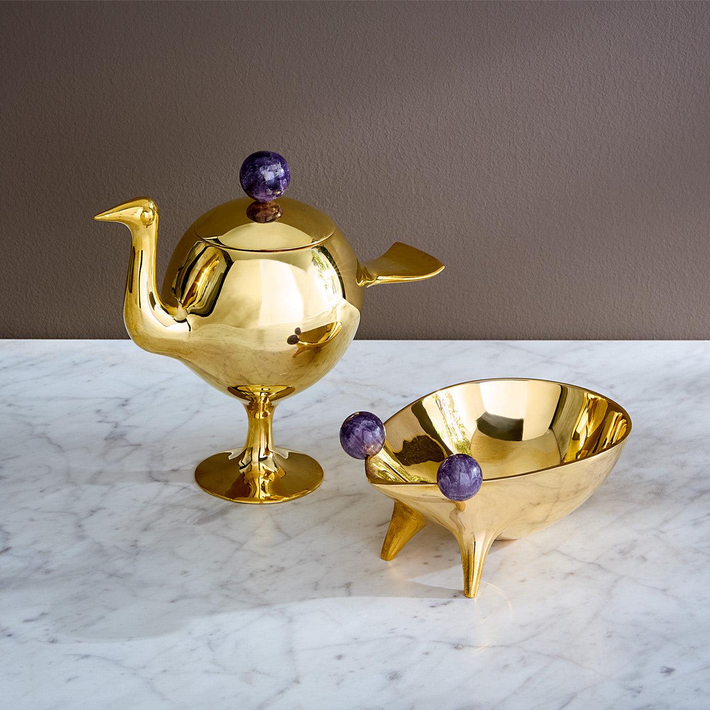 Jonathan Adler Brass Bird Aufbewahrungsdose | Messing