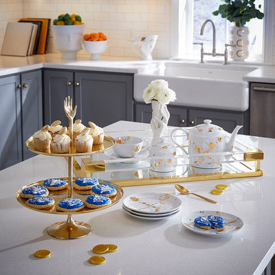 Jonathan Adler Canapé Teller Set "1948" 4-teilig