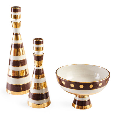 Jonathan Adler Dekanter Chroma Bronze | Small