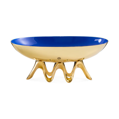 Jonathan Adler Dekoschale Oscar Long Bowl | blau