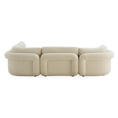 Jonathan Adler Eckmodul Pompidou | Bouclé Olympus Oatmeal