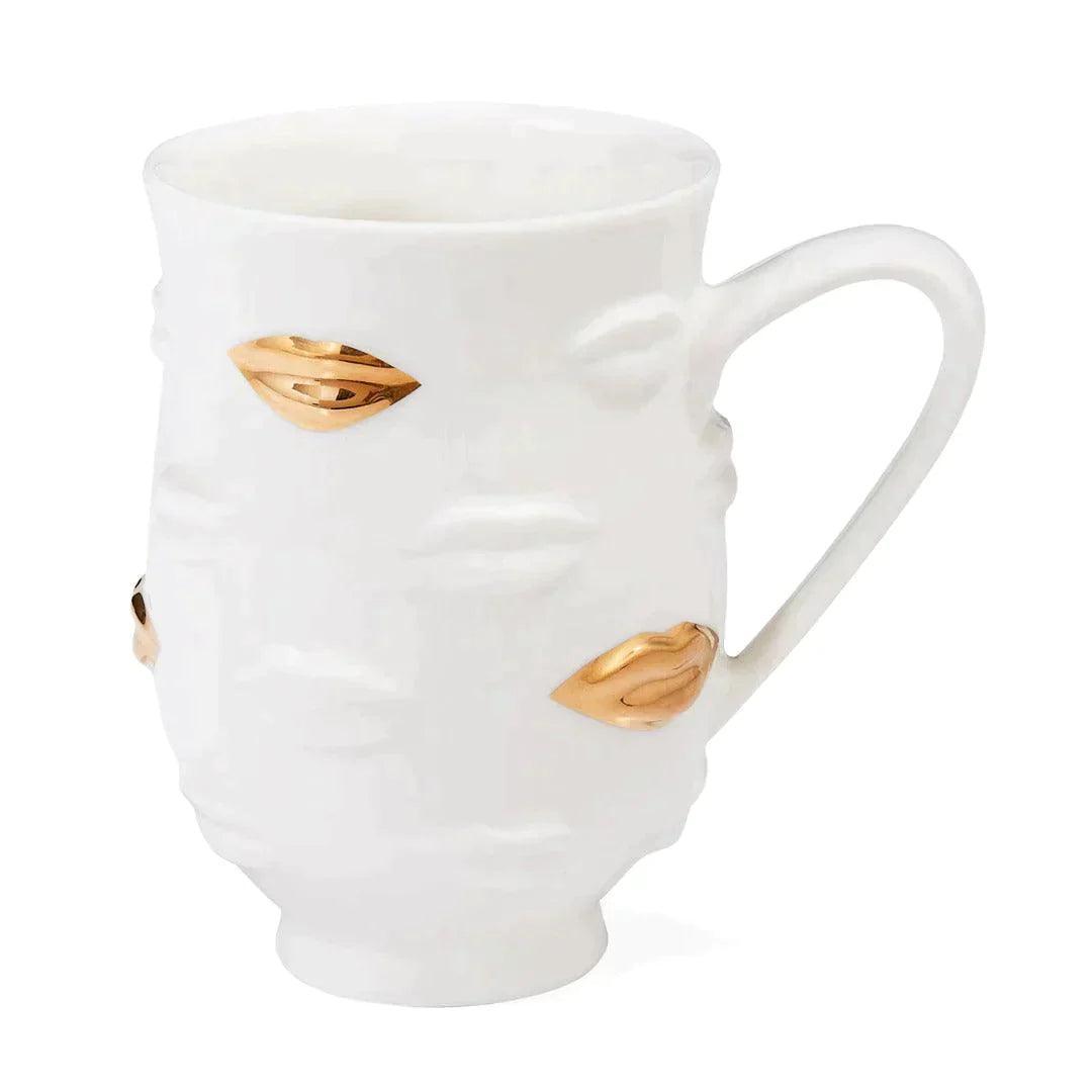 Jonathan Adler Kaffeebecher Gilded Muse Gala Mug | Glänzend Gold