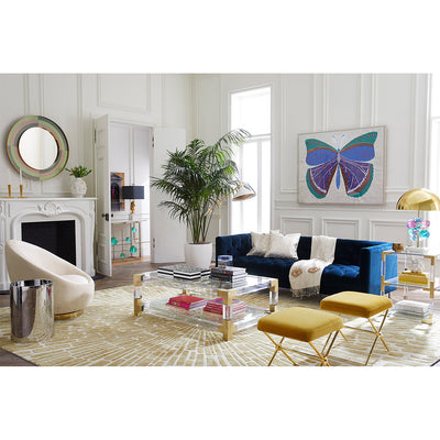 Jonathan Adler Kamelhaar-Wolldecke Muse Eyes | 127x178 cm