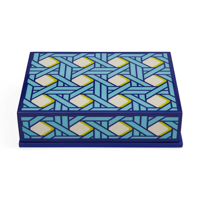 Jonathan Adler Kartenspiel Basketweave Lacquer