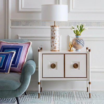 Jonathan Adler Jonathan Adler Kleiner Schrank Rider Limited Edition | Ivory Codeso Living