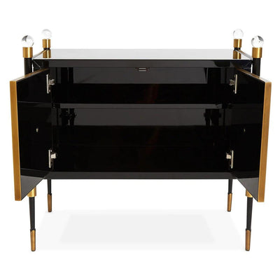 Jonathan Adler Kleiner Schrank Rider | Schwarz