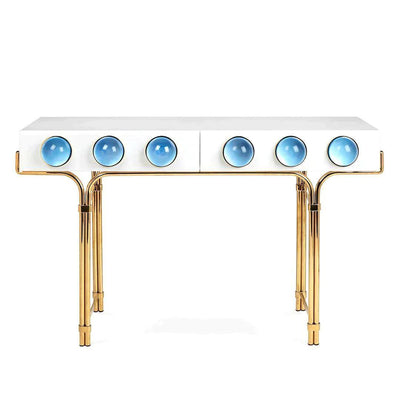 Jonathan Adler Konsole Globo | Blau