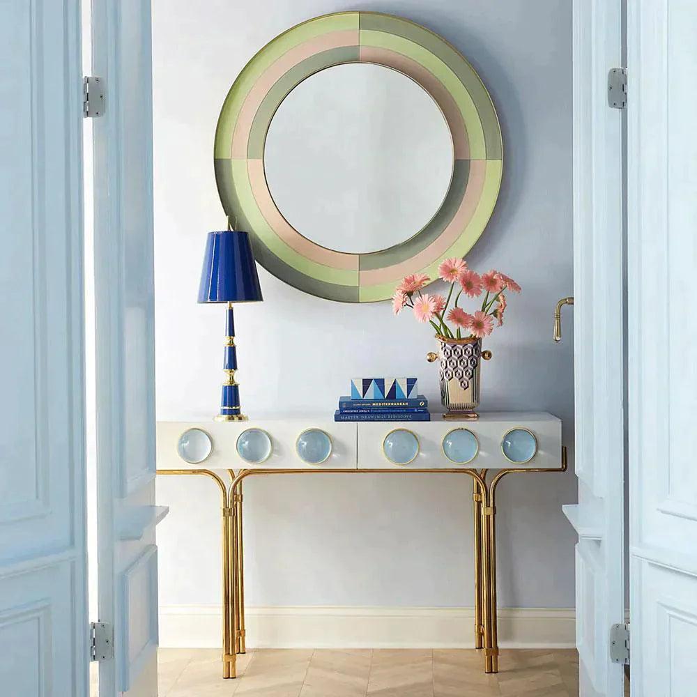 Jonathan Adler Konsole Globo | Blau