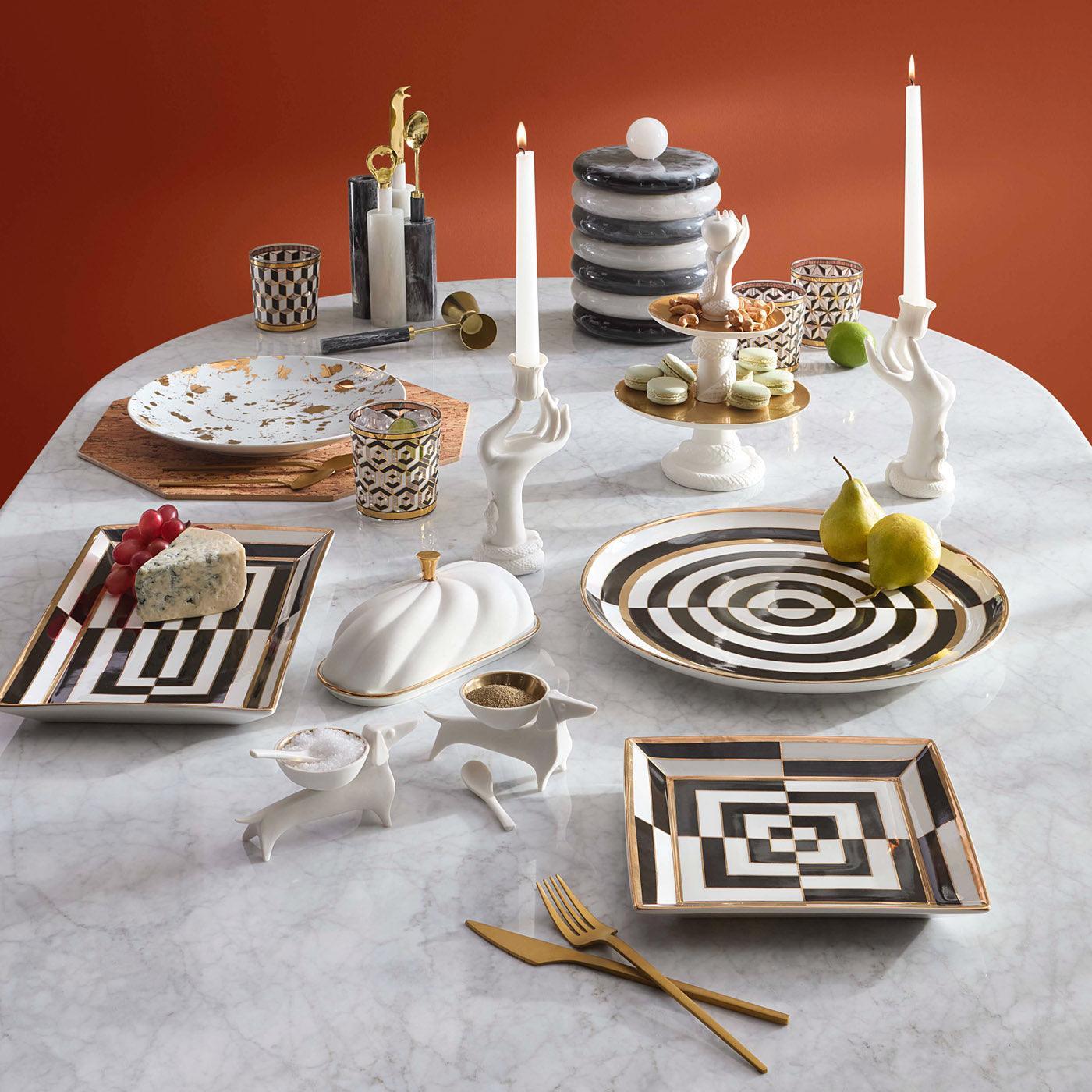 Jonathan Adler längliche Butterdose Geneva