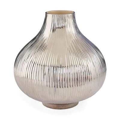 Jonathan Adler Limitierte Vase Giant Amaryllis mit echtem Platin | H 45 cm