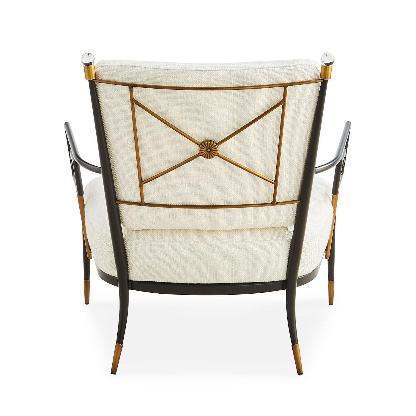 Jonathan Adler Lounge-Chair Sessel Rider | Lucerne Oyster