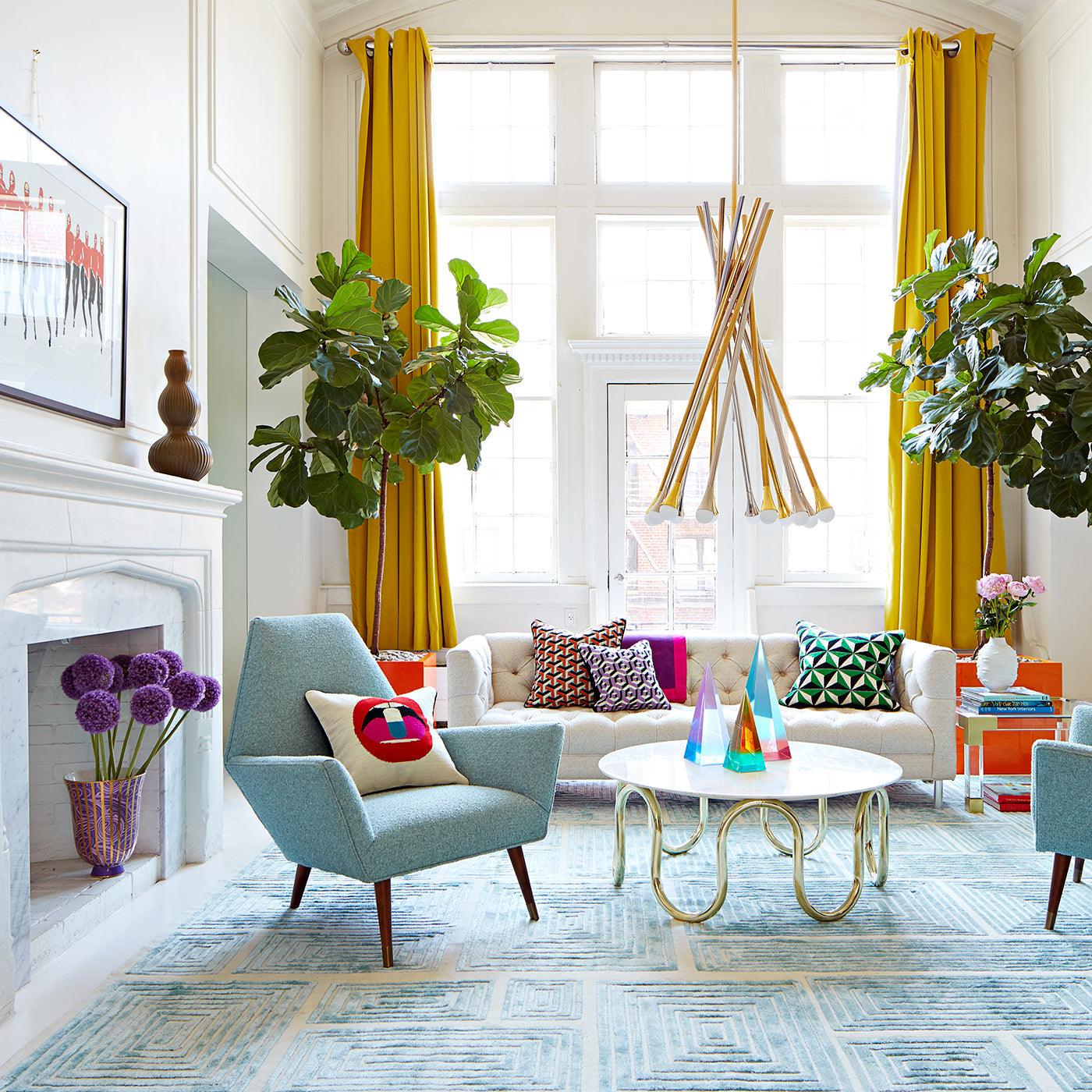 Jonathan Adler Jonathan Adler Loungesessel Sorrento | Verona Blue Codeso Living