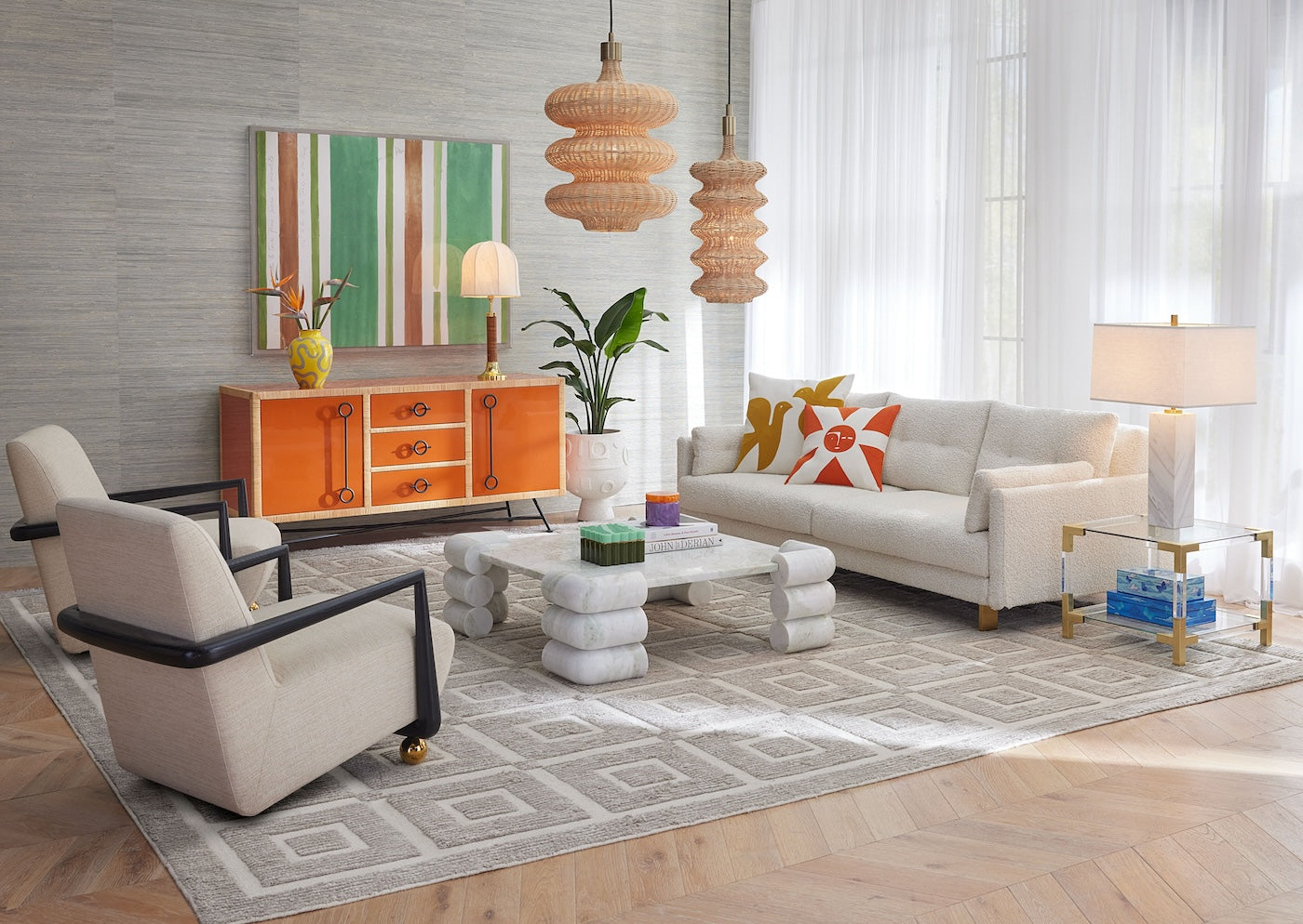 Jonathan Adler Loungesessel St. Germain | Belfast Stone