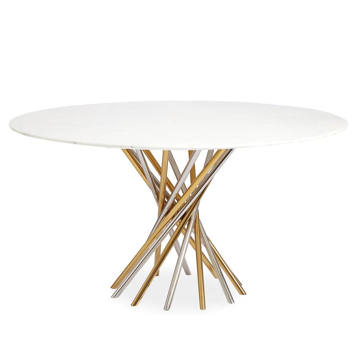 Jonathan Adler Marmor-Esstisch Electrum | ø 137 cm