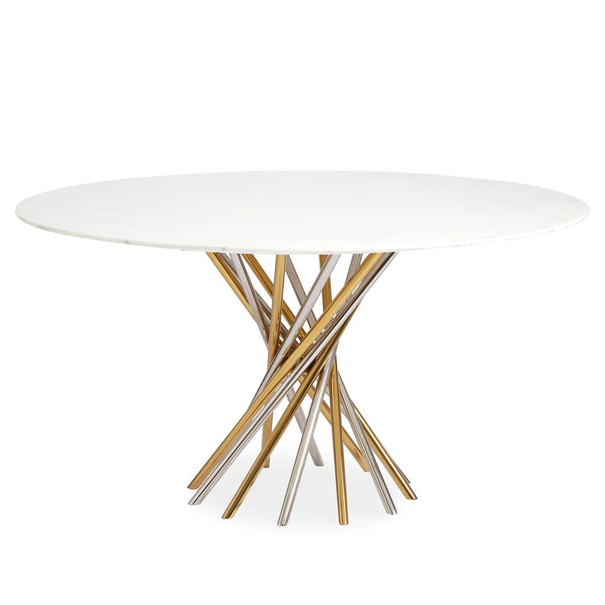 Jonathan Adler Jonathan Adler Marmor-Esstisch Electrum | ø 137 cm Codeso Living