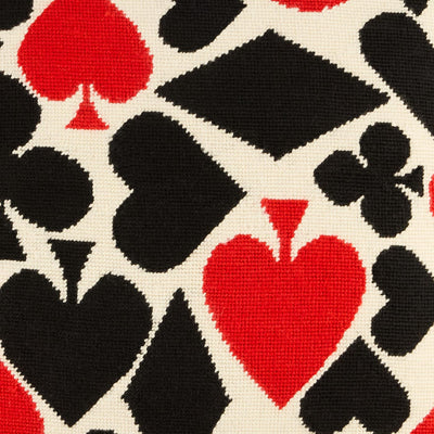 Jonathan Adler Needlepoint Kissen Full Deck