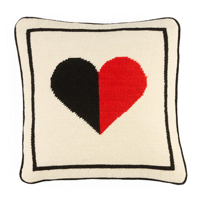 Jonathan Adler Needlepoint Kissen Hearts