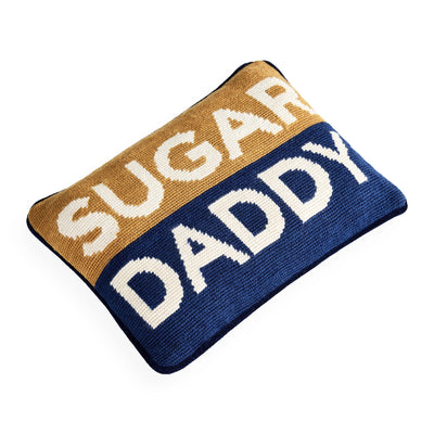 Jonathan Adler Needlepoint Kissen Sugar Daddy | 30x23cm