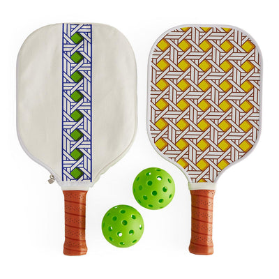 Jonathan Adler Pickleball Spiel Basketweave