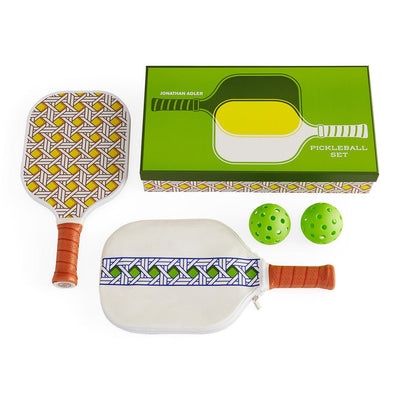 Jonathan Adler Pickleball Spiel Basketweave