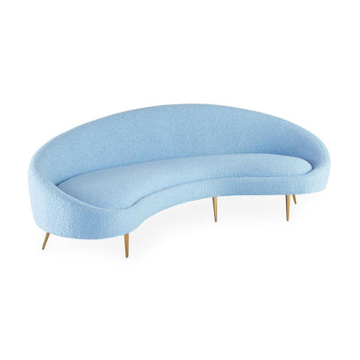 Jonathan Adler Jonathan Adler Rundes Bouclé-Sofa Ether | Cirrus Sky Codeso Living