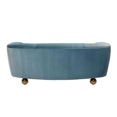 Jonathan Adler Rundes Samt-Sofa Parker