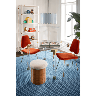 Jonathan Adler Samt-Esszimmerstuhl Maxime | Varese Persimmon