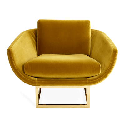 Jonathan Adler Samt-Loungesessel Beaumont | Varese Lichen