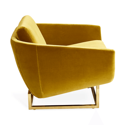 Jonathan Adler Samt-Loungesessel Beaumont | Varese Lichen