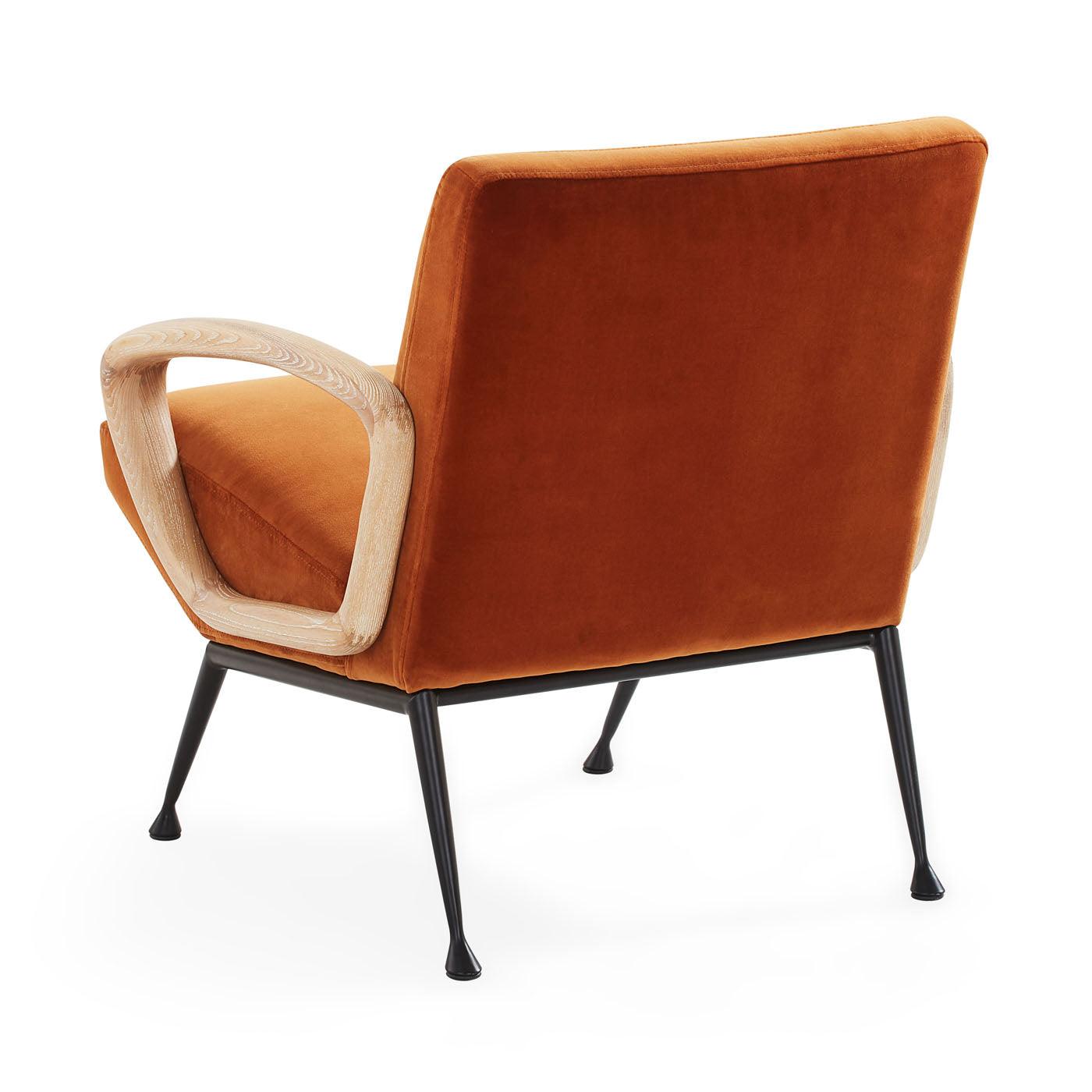 Jonathan Adler Samt-Sessel & Lounge-Chair Gainsbourg | Varese Cognac