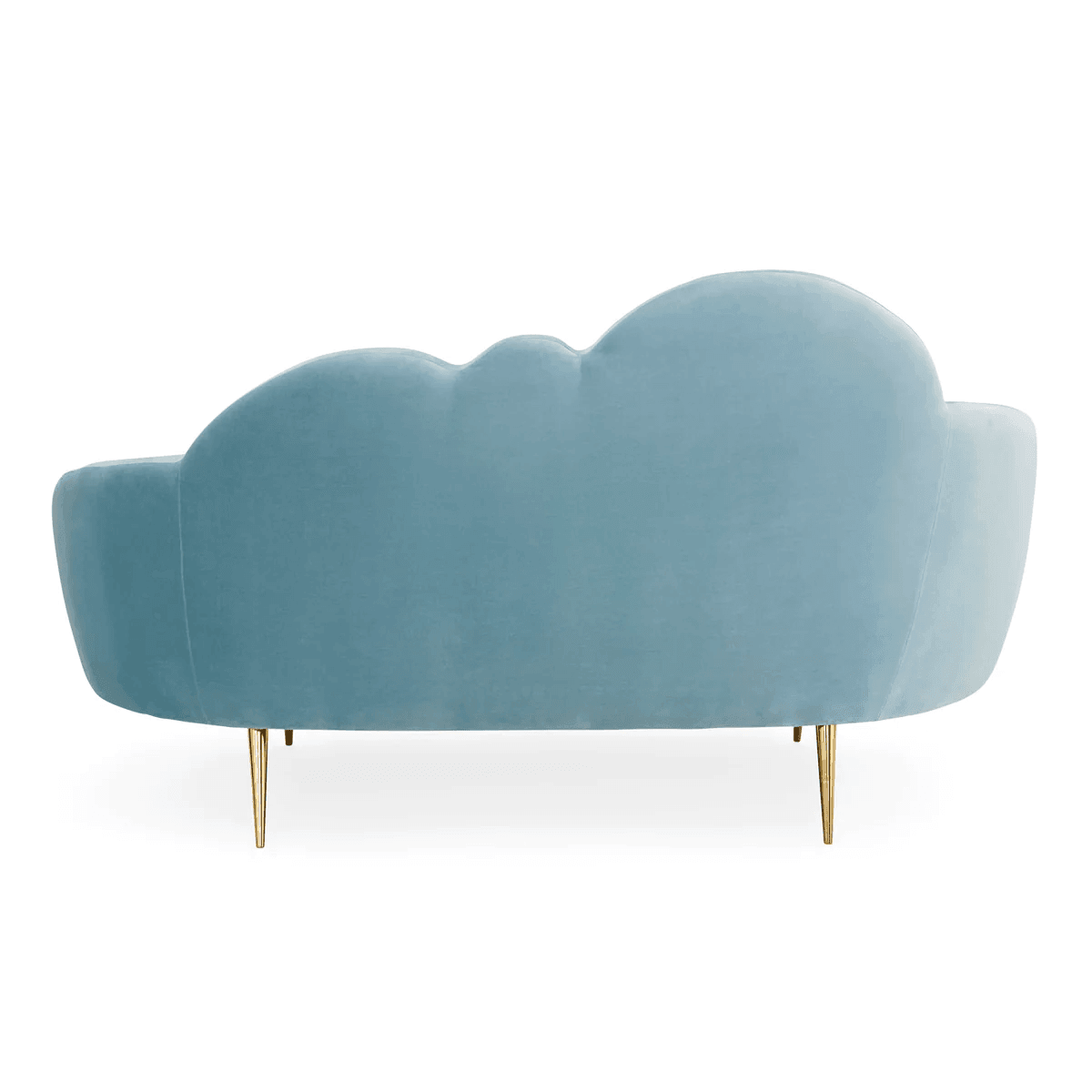 Jonathan Adler Samt-Sofa Ether Cloud | Rialto Sky