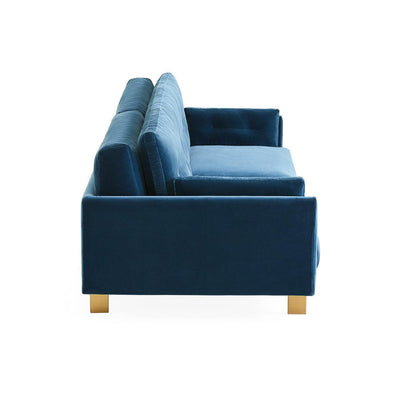 Jonathan Adler Samt-Sofa Malibu | Varese Petrol