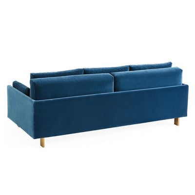 Jonathan Adler Samt-Sofa Malibu | Varese Petrol