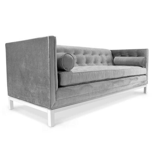 Jonathan Adler Jonathan Adler Samtsofa Lampert | Brussels Charcoal Codeso Living