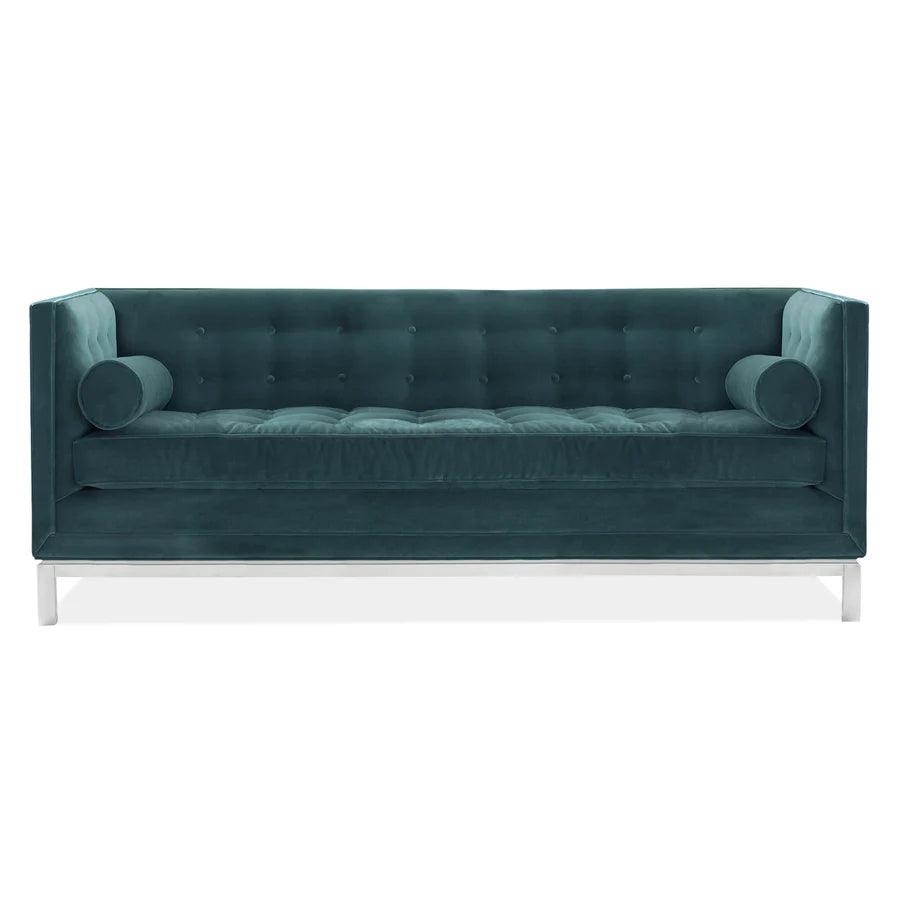 Jonathan Adler Samtsofa Lampert | Firenze Teal