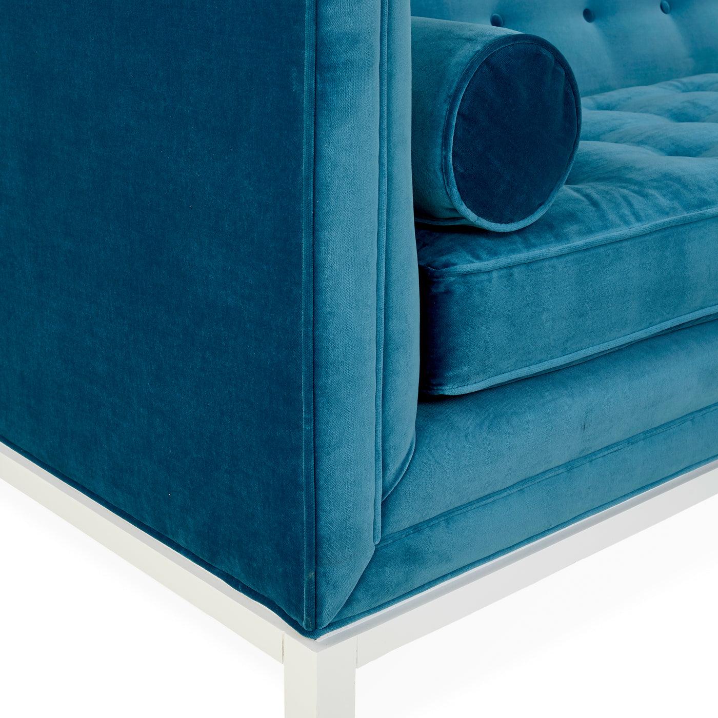 Jonathan Adler Samtsofa Lampert | Firenze Teal