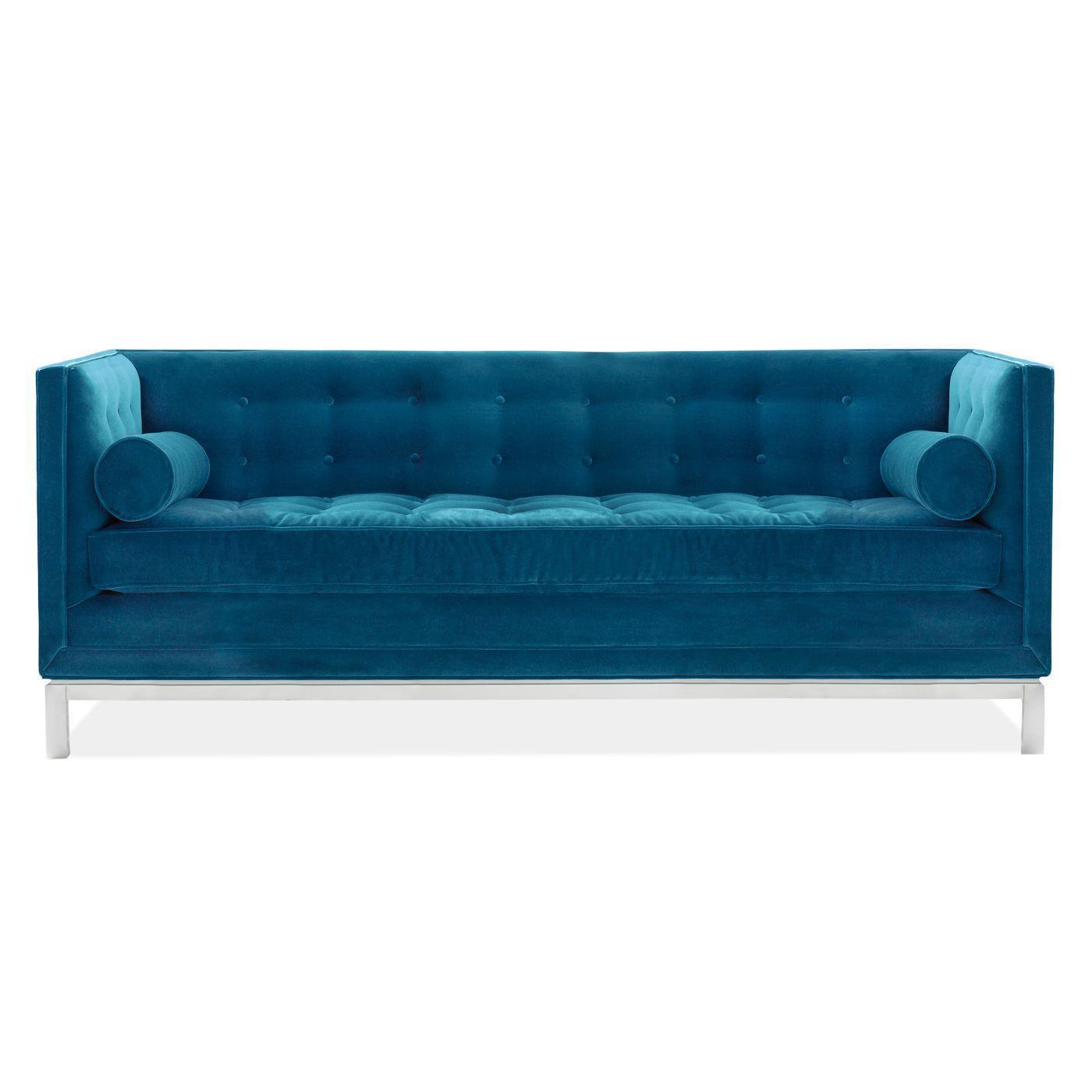 Jonathan Adler Jonathan Adler Samt-Sofa Lampert | Venice Peacock Codeso Living