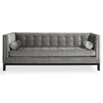 Jonathan Adler Samtsofa Lampert | Verona Smoke