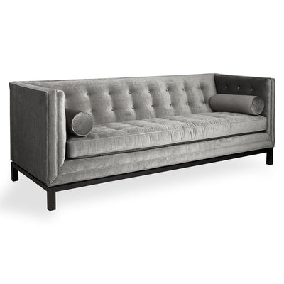 Jonathan Adler Samtsofa Lampert | Verona Smoke