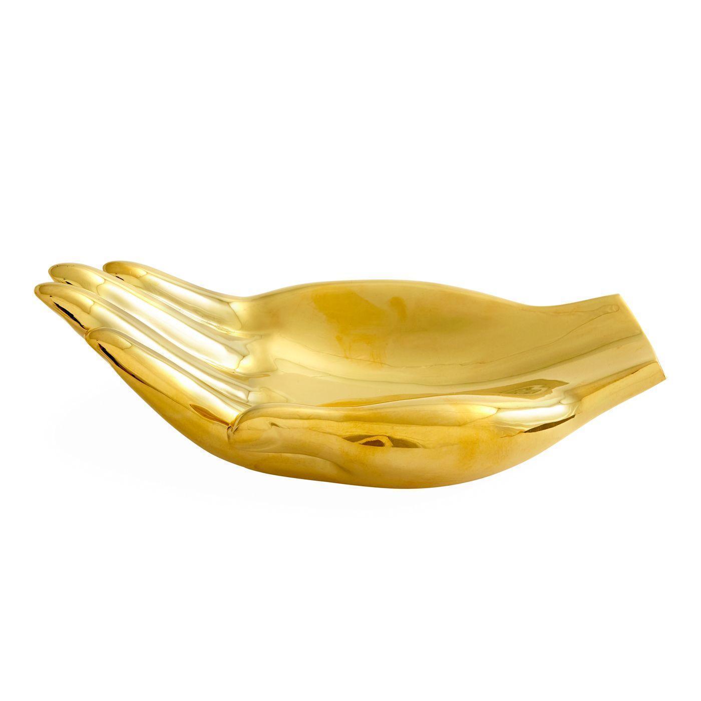 Jonathan Adler Schale BRASS HAND BOWL | Messing