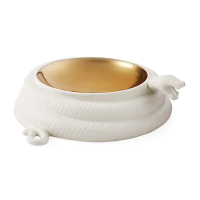 Jonathan Adler Schale Eden Accent Bowl | weiß & gold