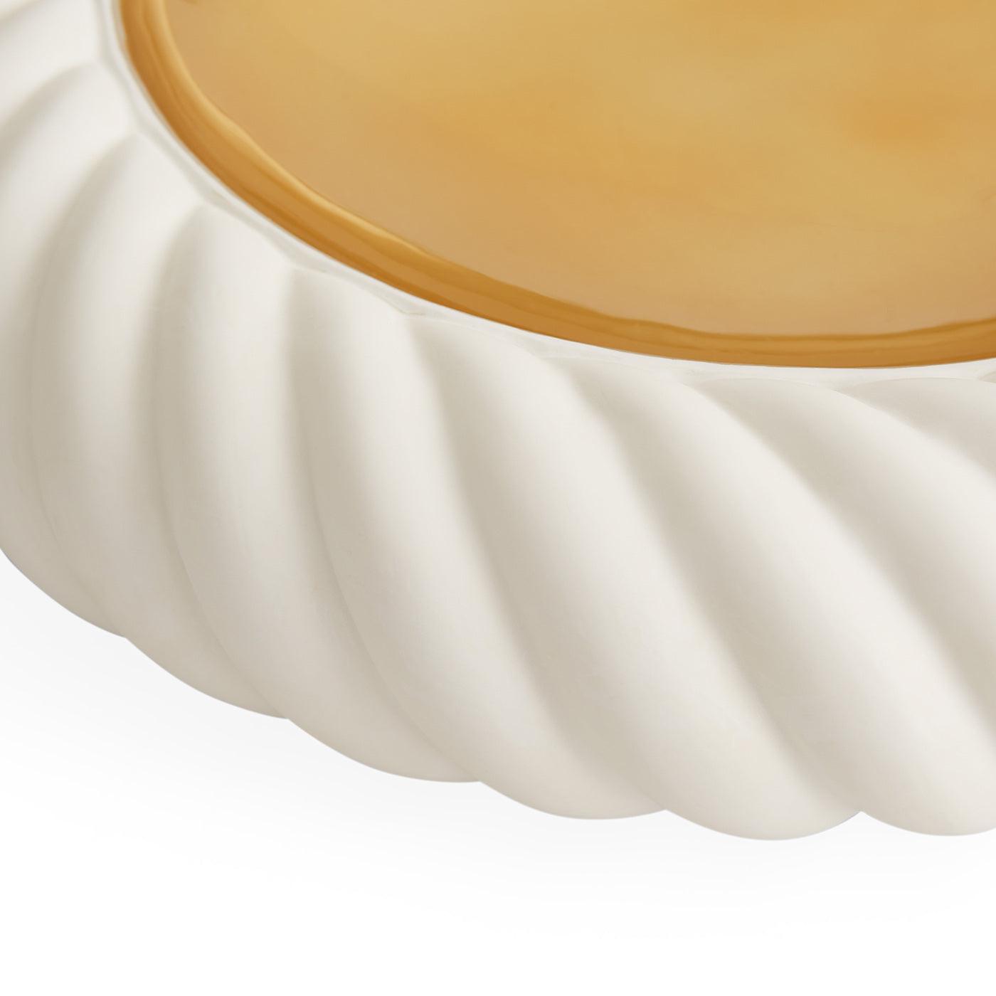 Jonathan Adler Schale Geneva Bowl | weiß & gold