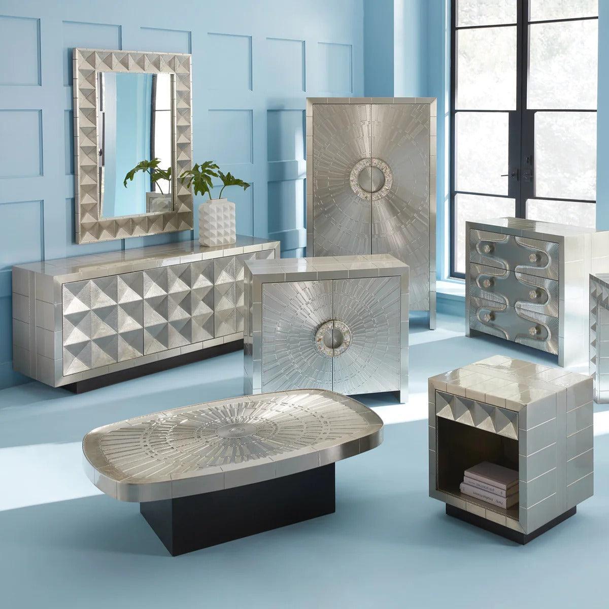 Jonathan Adler Schrank Talitha | Silber