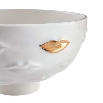 Jonathan Adler Schüssel Gilded Gala Bowl Lips | Glänzend Gold