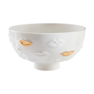 Jonathan Adler Schüssel Gilded Gala Bowl Lips | Glänzend Gold