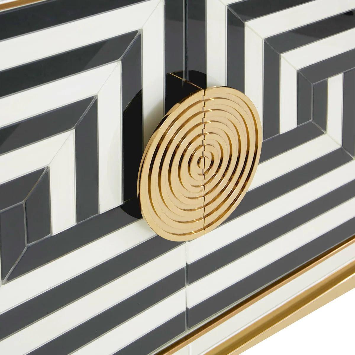 Jonathan Adler Sideboard Op Art