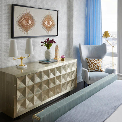 Jonathan Adler Sideboard Talitha | Silber